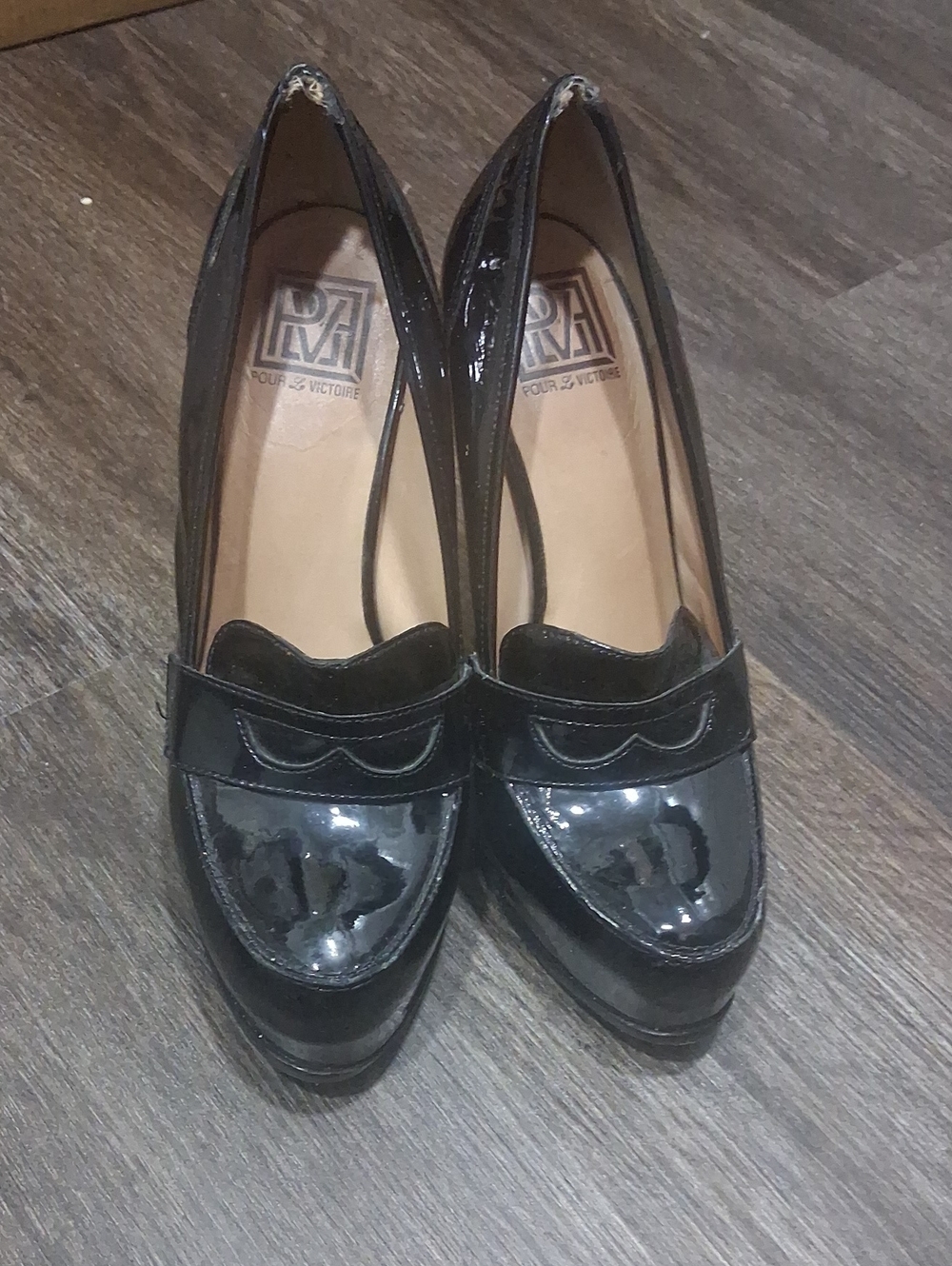 Black Patent Loafers